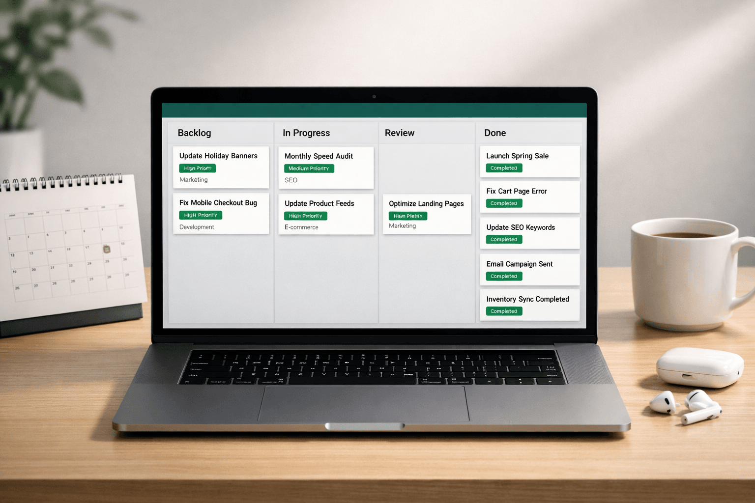 Monthly Store Management
